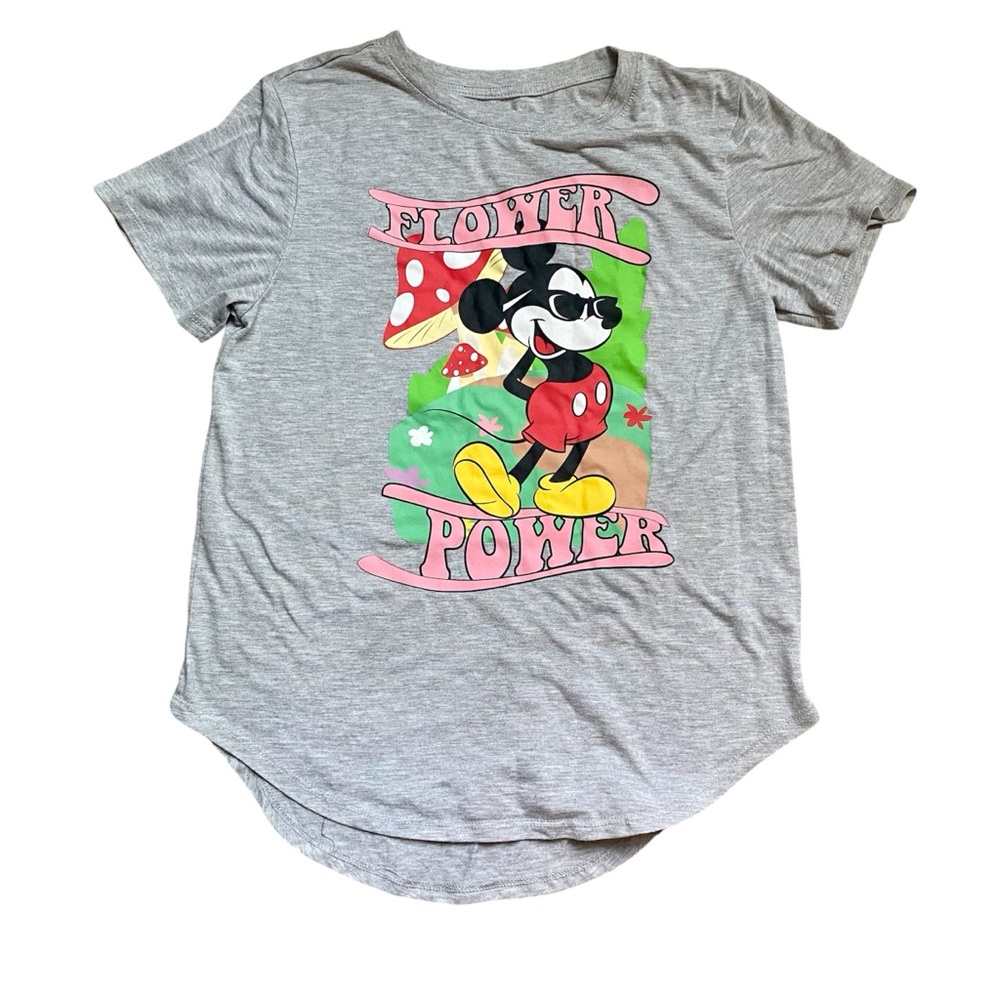 Juniors L Mickey Mouse Tee